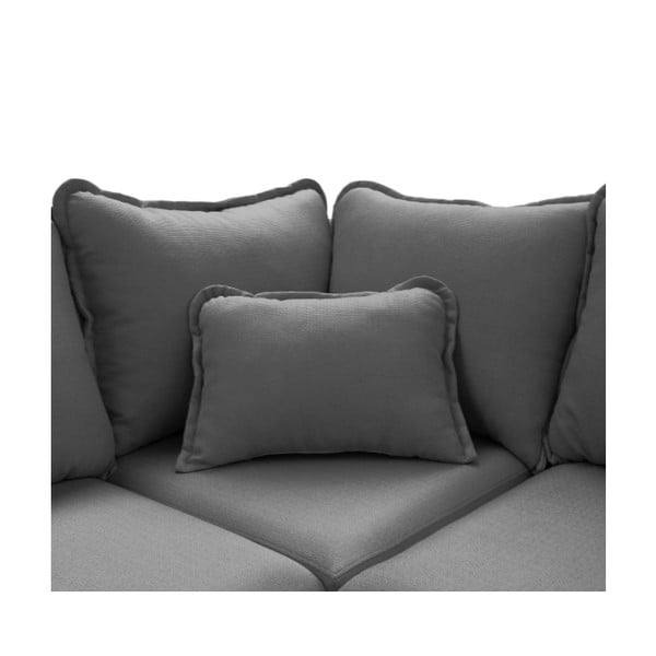 Sivá rohová pohovka (ľavý roh) Beata - Ropez-image-1