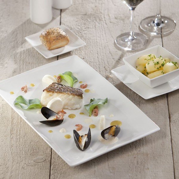 Porcelánová tácka 13x24 cm Squito – BonBistro-image-1