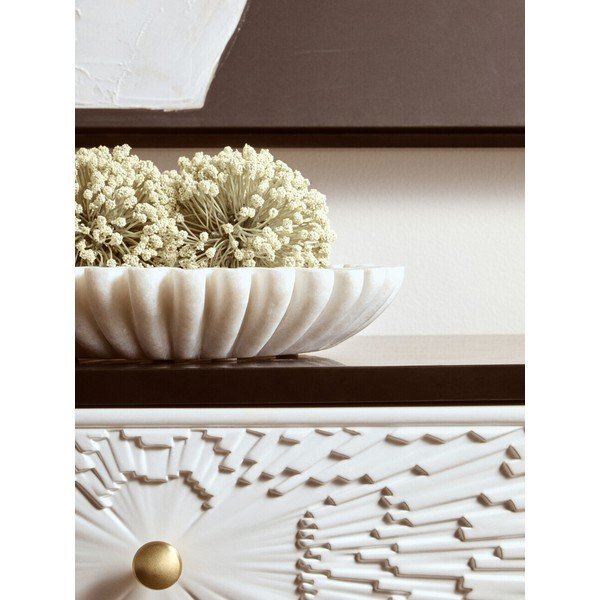 Mramorová dekoratívna tácka ø 25 cm Savio – Premier Housewares-image-2