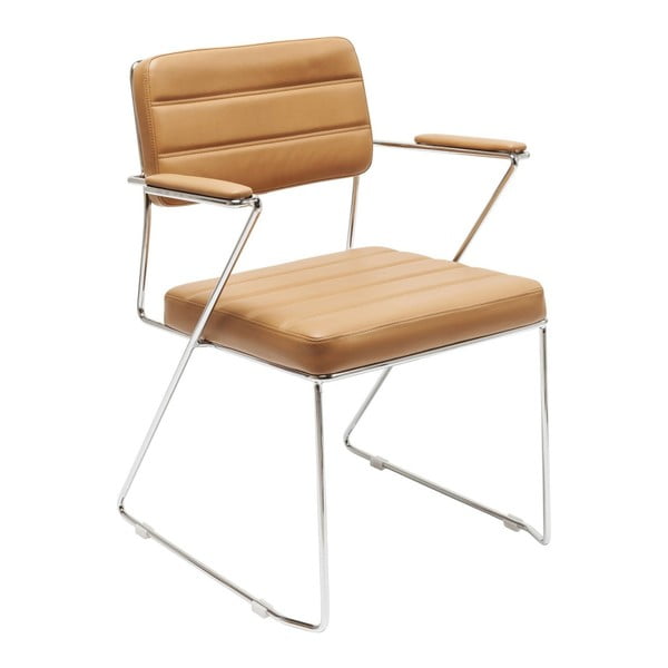 Hnedá stolička Kare Design Dottore Brown
