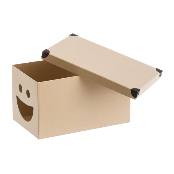 Kartónové detské úložné boxy v súprave 10 ks Smile – Casa Selección-image-1