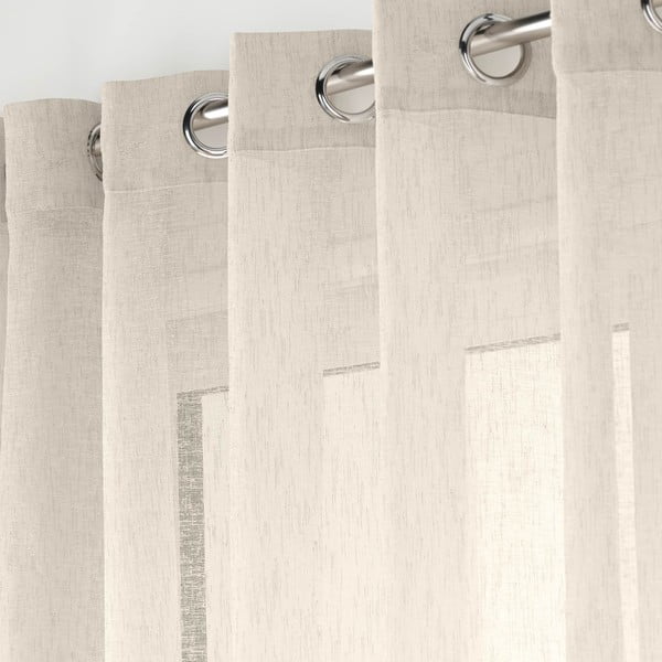 Záclona v prírodnej farbe 400x240 cm Carlin – douceur d'intérieur-image-2