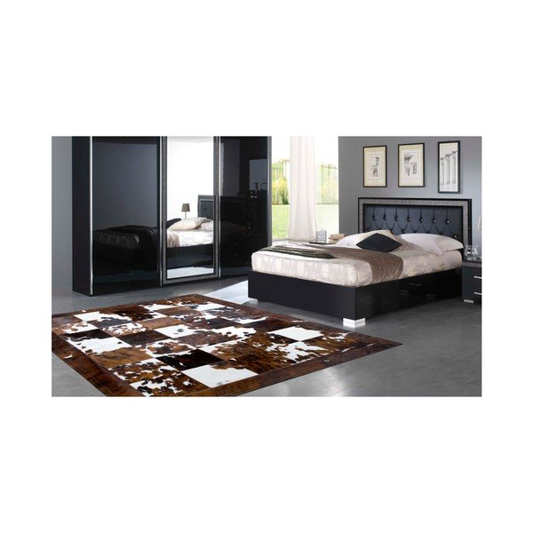 Kožený koberec Pipsa Border, 180 × 120 cm-image-2