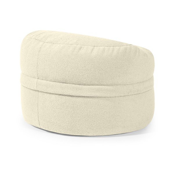 Svetlosivý detský sedací vak z textílie buklé Roll 80 – SLOWDOWN-image-3