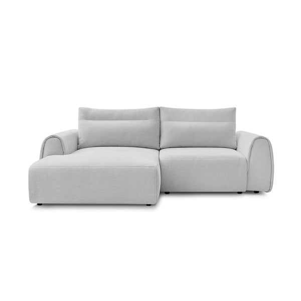 Svetlosivá rohová pohovka Aden – Bobochic Paris