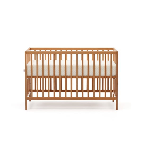 Postieľka z bukového dreva v prírodnej farbe 60x120 cm Shantal – Kave Home-image-3