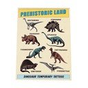 Sada 2 listov s dočasným tetovaním Rex London Prehistoric Land