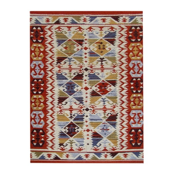 Ručne tkaný koberec Kilim Classic, 180x120cm