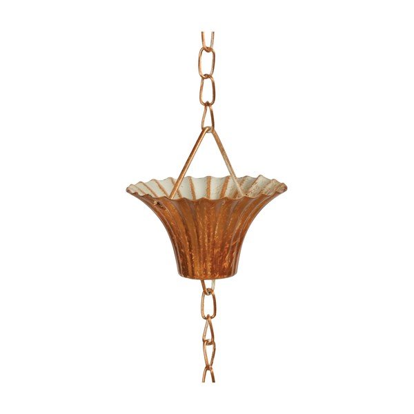 Ružová odkvapkávacia rúra Esschert Design, dĺžka 259 cm-image-2
