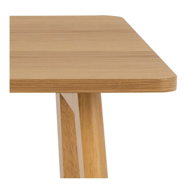 Pracovný stôl v dekore duba 60x120 cm Barnett – Actona-image-4