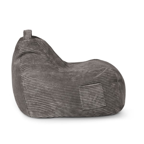 Menčestrový detský sedací vak v horčicovej farbe Game Amuse – SLOWDOWN-image-3