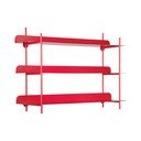 Červená poschodová kovová polica 60 cm Cool Retro – PT LIVING