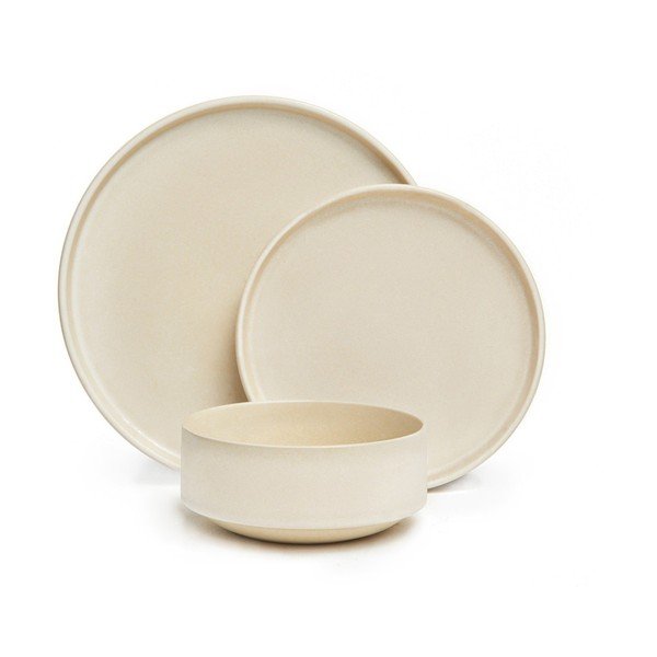 18-dielna súprava béžovej kameniny Bonami selection Malia