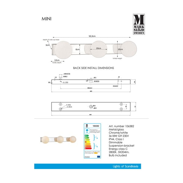 Nástenné svietidlo Mini Wall-image-2