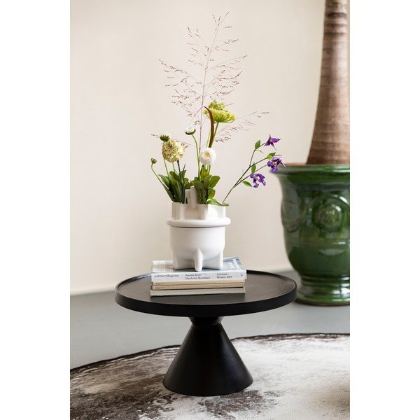 Čierny okrúhly konferenčný stolík ø 69 cm Jason – Zuiver-image-1