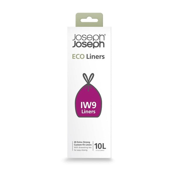 Sťahovacie vrecia na odpadky v súprave 20 ks 10 l Eco Grey – Joseph Joseph