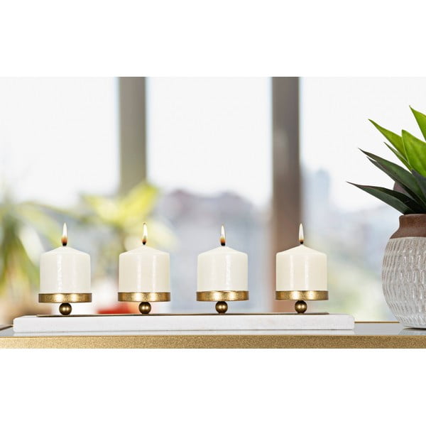 Svietnik v zlatej a bielej farbe Mauro Ferretti-image-2