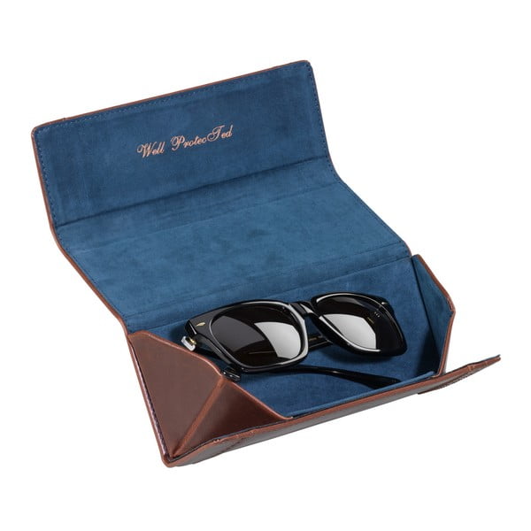 Hnedé puzdro na okuliare Ted Baker Brogue-image-1