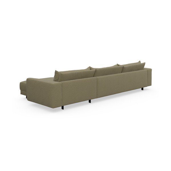 Svetlozelená rohová pohovka (variabilná) Samba – Furninova -image-4