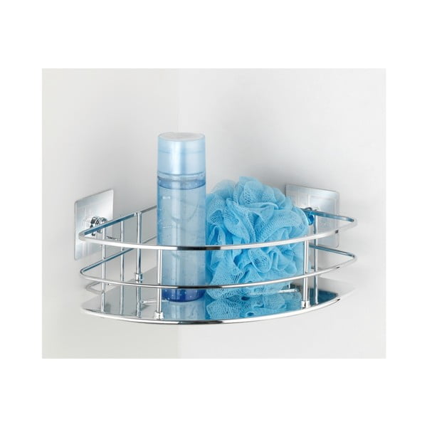 Samodržiaci rohová polička Wenko Quadro-image-1