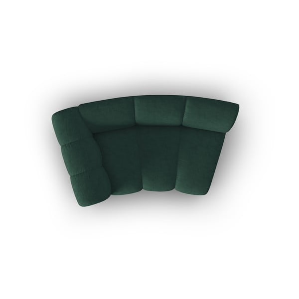 Zelený modul pohovky (ľavý roh) Lupine – Micadoni Home-image-4