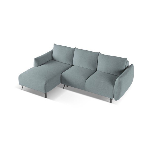 Svetlomodrá rohová pohovka (ľavý roh) Malie – Makamii-image-4