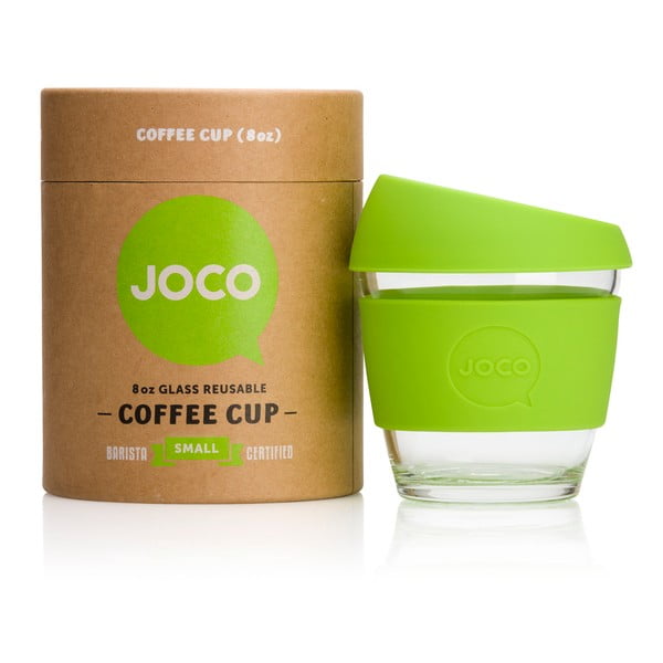 Eko hrnček na kávu Joco Cup 227 ml, limetkový