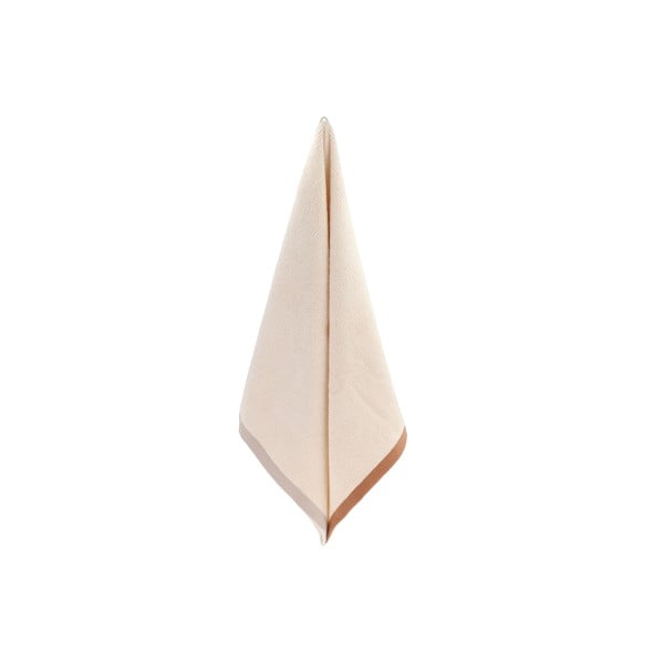 Hnedo-béžový bavlnený uterák 50x100 cm Contrast - Södahl-image-1