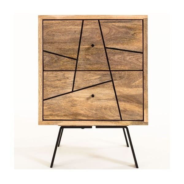 Nočný stolík z mangového dreva Kave Home Balia-image-2