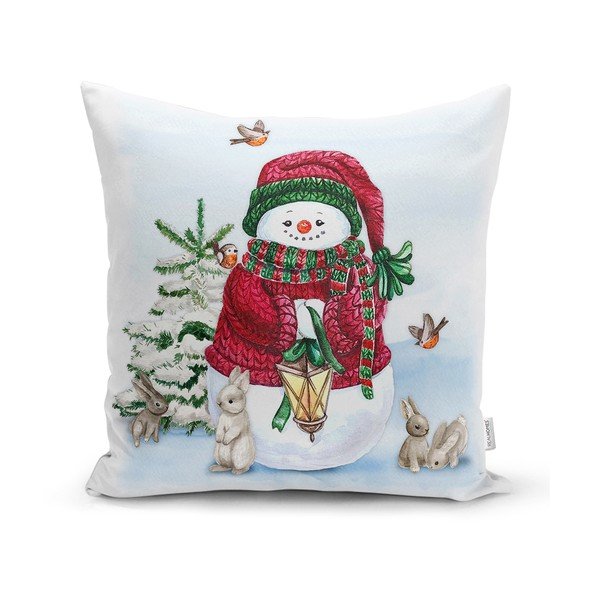 Obliečka na vankúš s vianočným motívom 43x43 cm – Mila Home