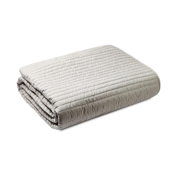 Sivý pléd na dvojlôžko 220x230 cm - Bianca