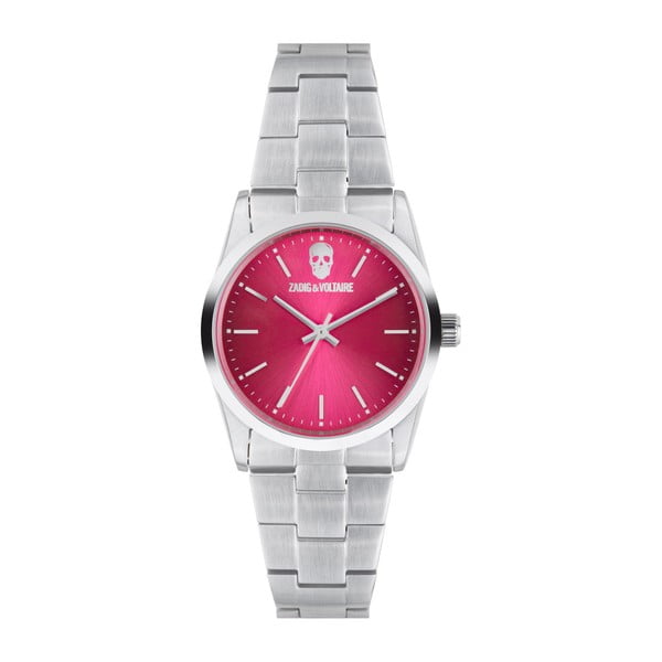 Ružovo-strieborné hodinky Zadig & Voltaire Simplicity