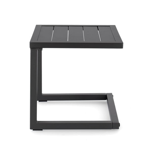 Hliníkový záhradný stolík 40x40 cm Hilde   – Bizzotto-image-2