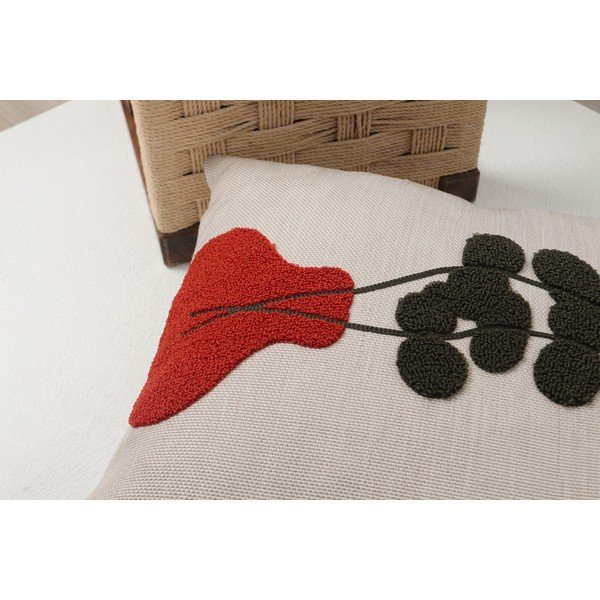 Ľanový dekoračný vankúš 43x43 cm Vazo – Mioli Decor-image-4