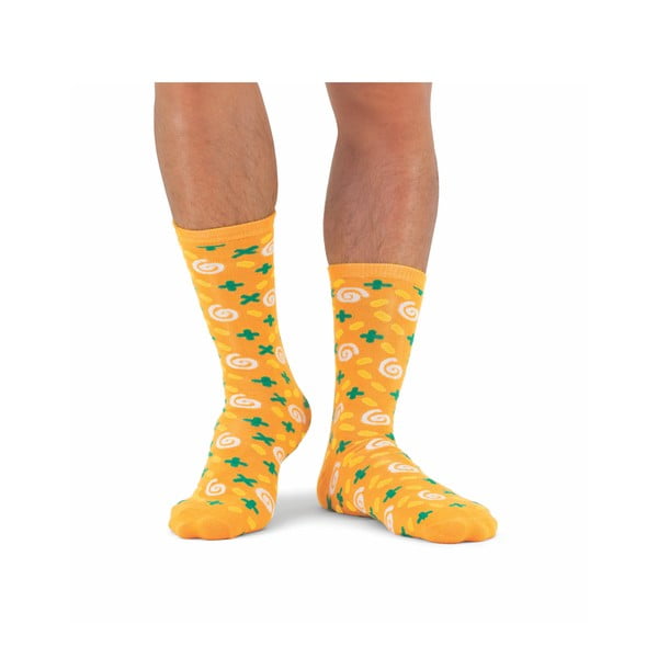 Unisex polievkové ponožky v plechovke Luckies of London Carrot & Corriander