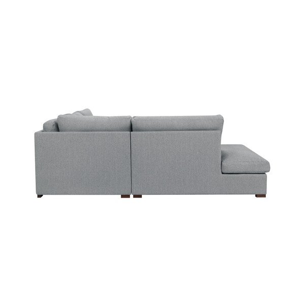 Sivá rohová pohovka Windsor & Co Sofas Daphne, ľavý roh-image-3