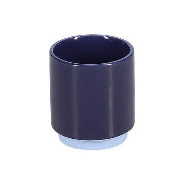 Tmavomodrá kameninová šálka na espresso 130 ml Duo – ONA