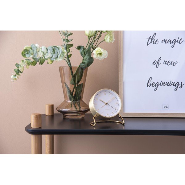 Čierny regál s bambusovými nohami Leitmotiv Cabinet Simplicity, 80 x 82.5 cm-image-1