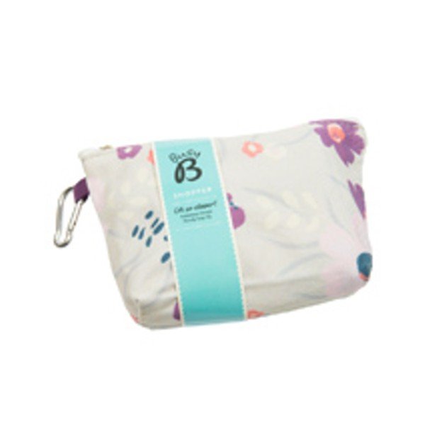 Svetlofialová nákupná taška Busy B Floral Shopper-image-1