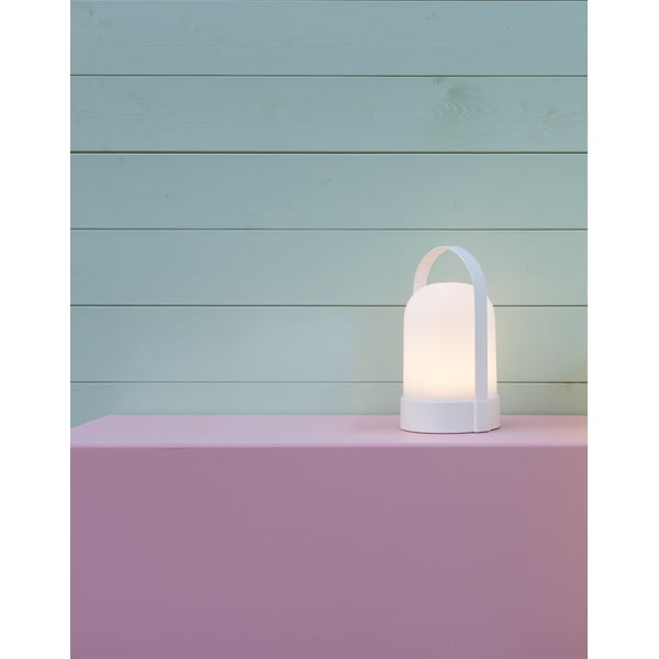 Biela LED stmievateľná stolová lampa (výška 25 cm) Uri – Remember-image-1