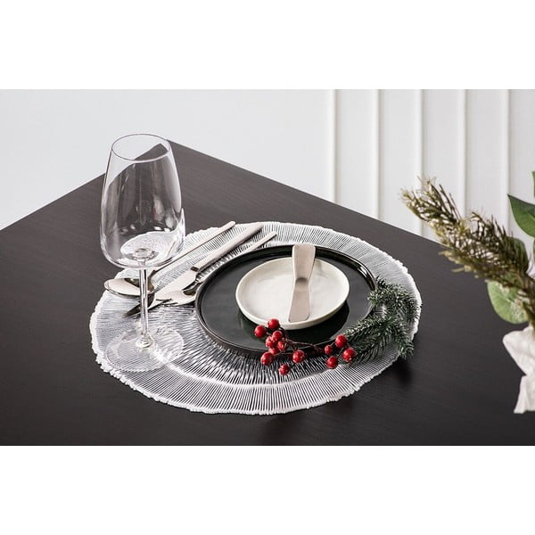 Prestieranie v striebornej farbe Tiseco Home Studio, ⌀ 38 cm-image-1