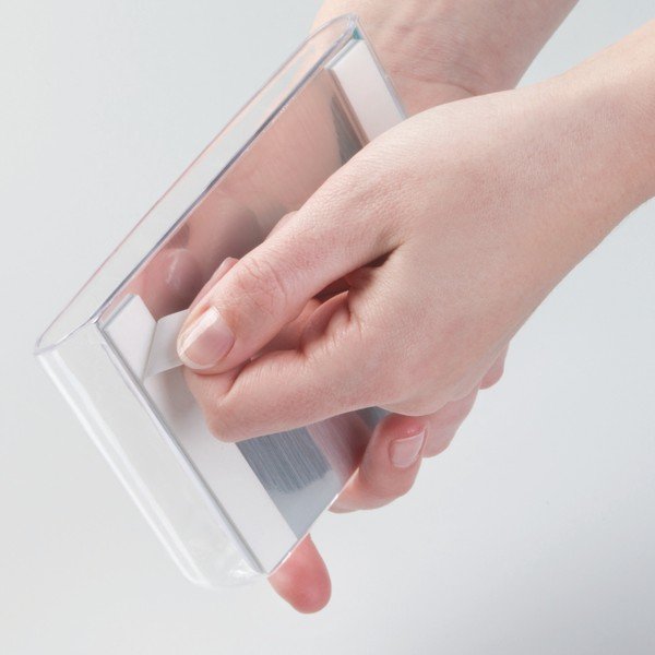 Nástenný držiak na zubné kefky InterDesign Una Divided-image-1