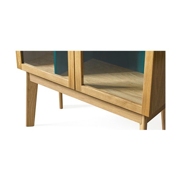 Tyrkysovomodrá vitrína Woodman Avon-image-4