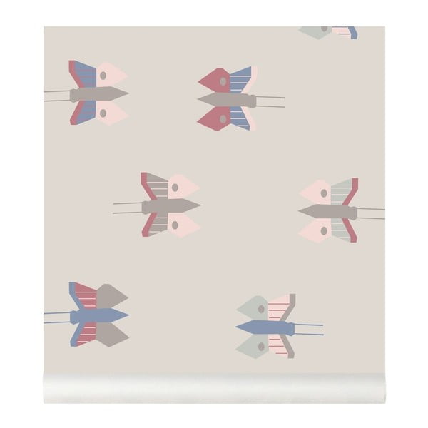 Tapeta do detskej izby Art For Kids Vintage, 48 × 1000 cm-image-2