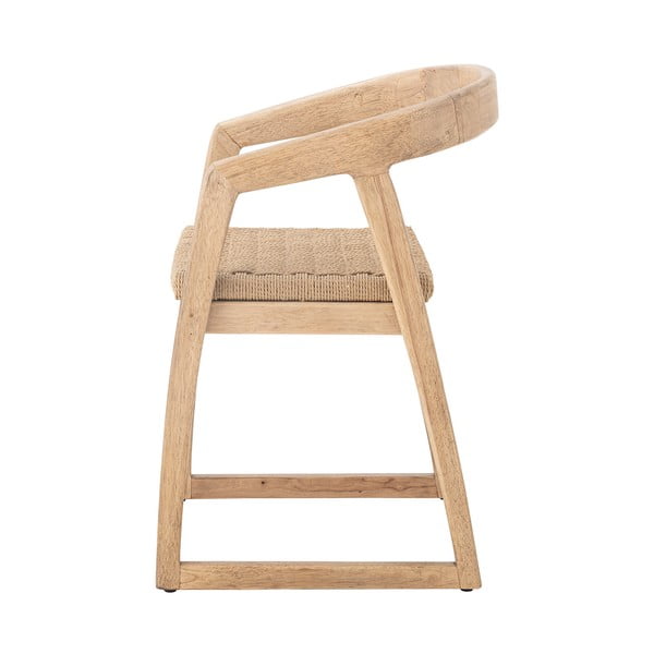 Jedálenská stolička z kaučukového dreva v prírodnej farbe Serrone – Bloomingville-image-4