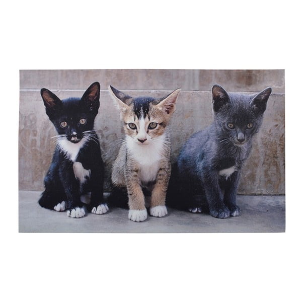 Podložka pod rohožku Esschert Design Kitten, 45,5 × 76 cm