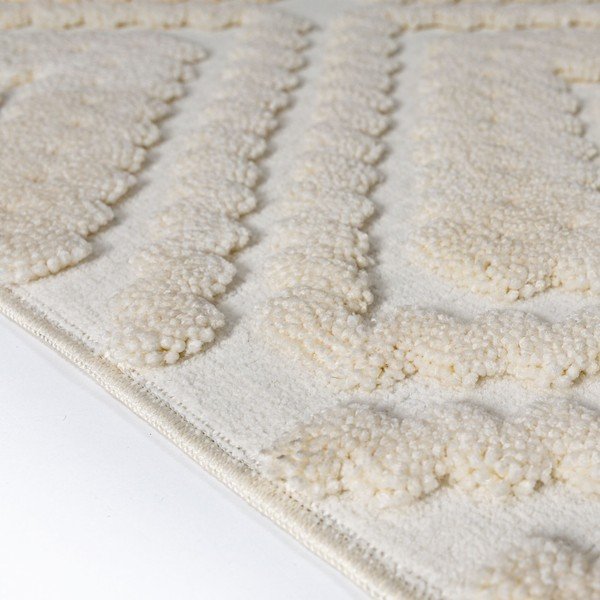Krémovobiely koberec 133x190 cm Diomara – Flair Rugs-image-4