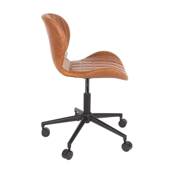 Hnedá kancelárska stolička Zuiver Office Chair OMG-image-4