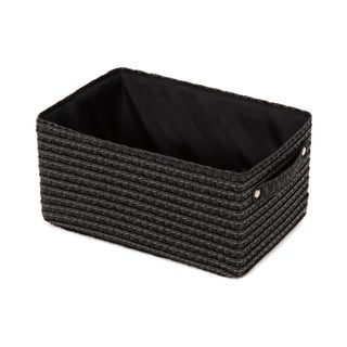 Čierny úložný košík Compactor Lilou Basket Black