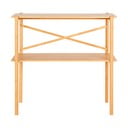 Bambusový konzolový stolík v prírodnej farbe 32x83 cm Manaus – House Nordic